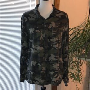 Time and Tru Button Down